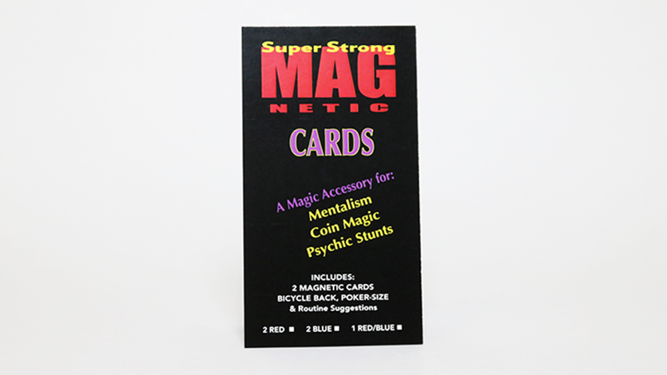 Magnetic Bicycle Cards (2-Pack) Double Face Cards by Chazpro
