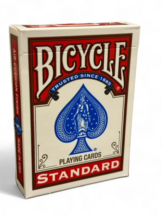 Blank Back Bicyle Playing Cards-Red