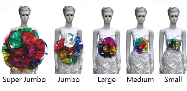 Jumbo Mylar Spring Flower Bouquet