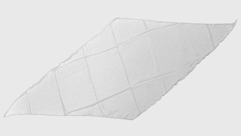 Diamond Cut Silk 18" (White)