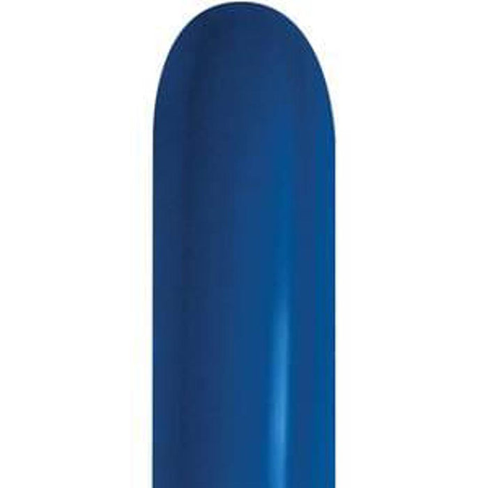 260-Metallic Blue Sempertex Balloons-50 pcs