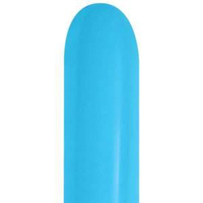 260-Fashion Blue, Nozzle Up Sempertex Balloons-50 pcs
