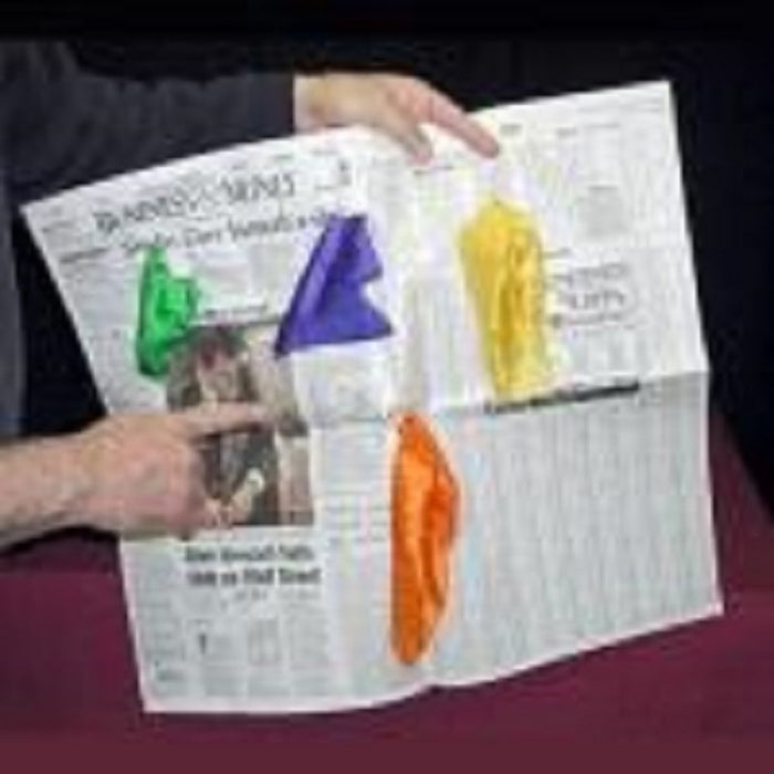 Silks from Newspaper