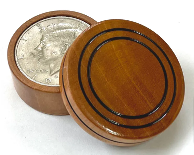 Boston Box Deluxe wood Set (Half Dollar Size)