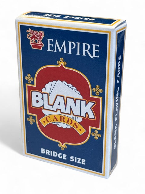 Novelty Blank Card Deck by Empire Magic