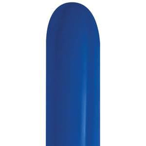 260-Fashion Royal Blue, Nozzle Up Sempertex Balloons-50 pcs