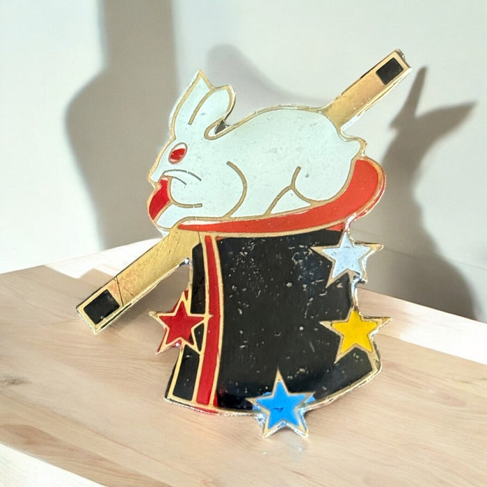 Magician's Lapel Pin (Rabbit/Hat)