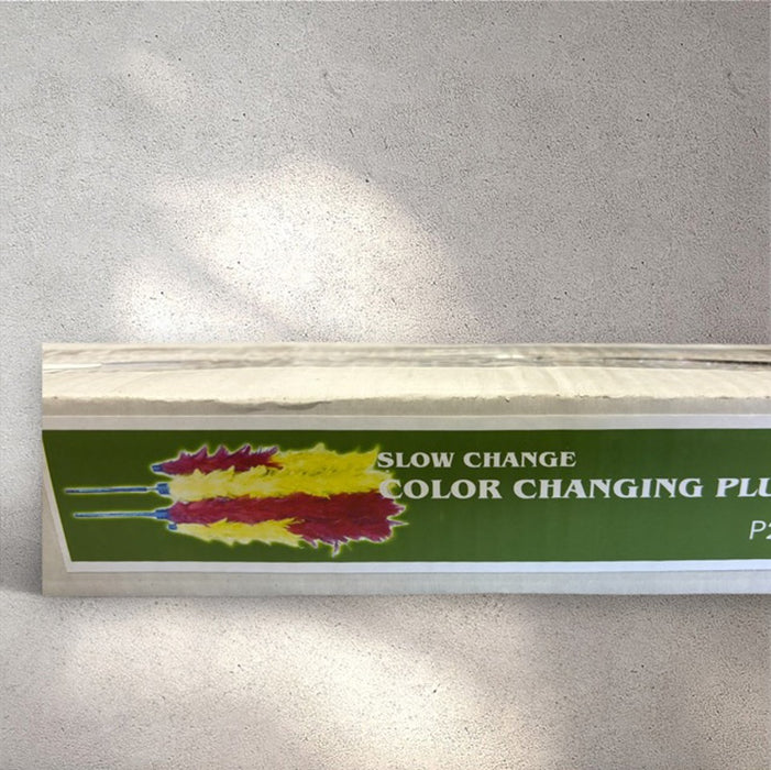 Slow Change Color Changing Plumes