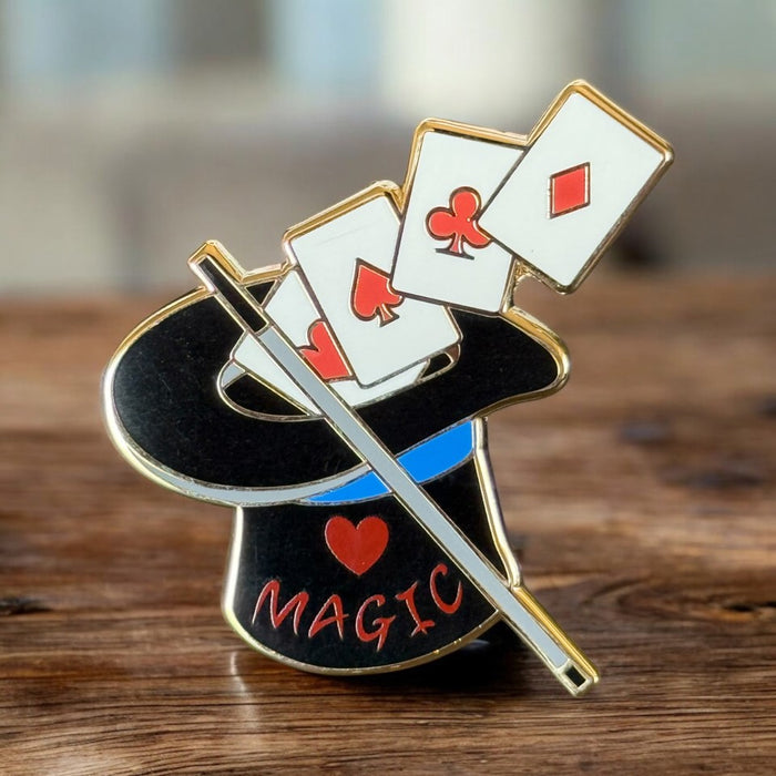 Magician's Lapel Pin (Magic Hat)
