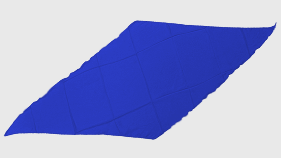Diamond Cut Silk 18" (Blue)