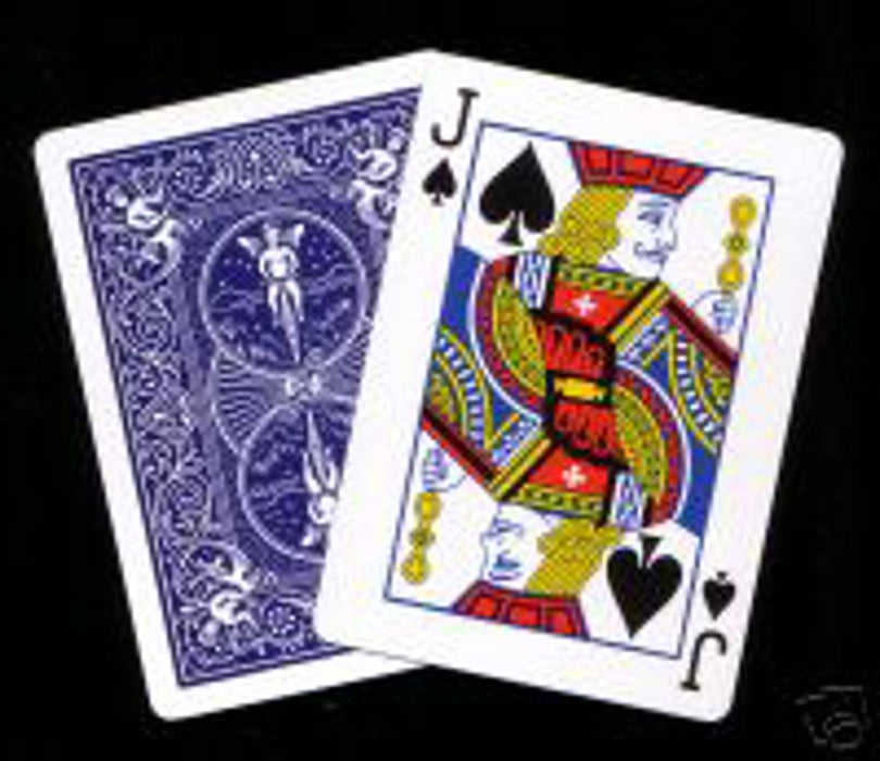 Two Card Monte (Bicycle) Trick