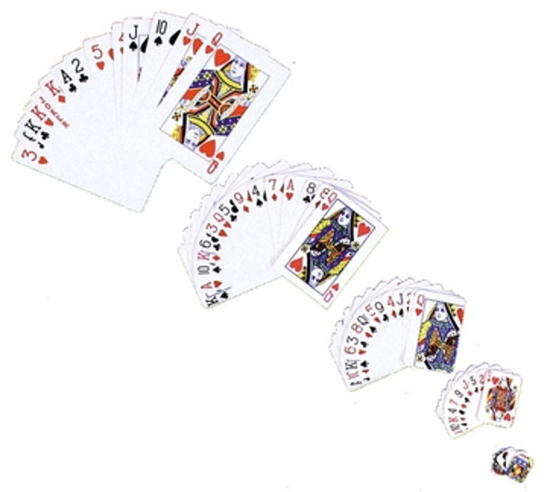 Diminishing Playing Cards - Jumbo
