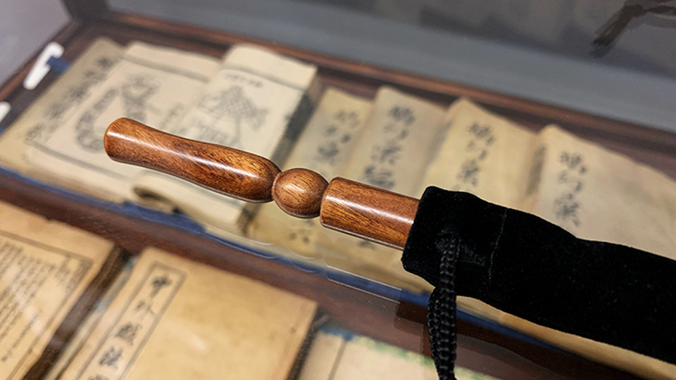 Wooden Wand PRO (Standard Brown) by Harry He & Bacon Magic