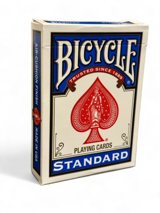 Blank Back Bicycle Playing Cards-Blue