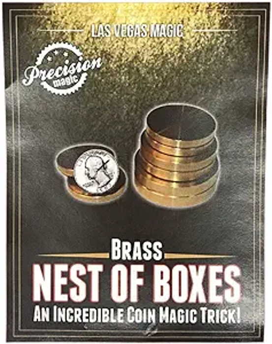 Nest of Boxes Brass by Trickmaster