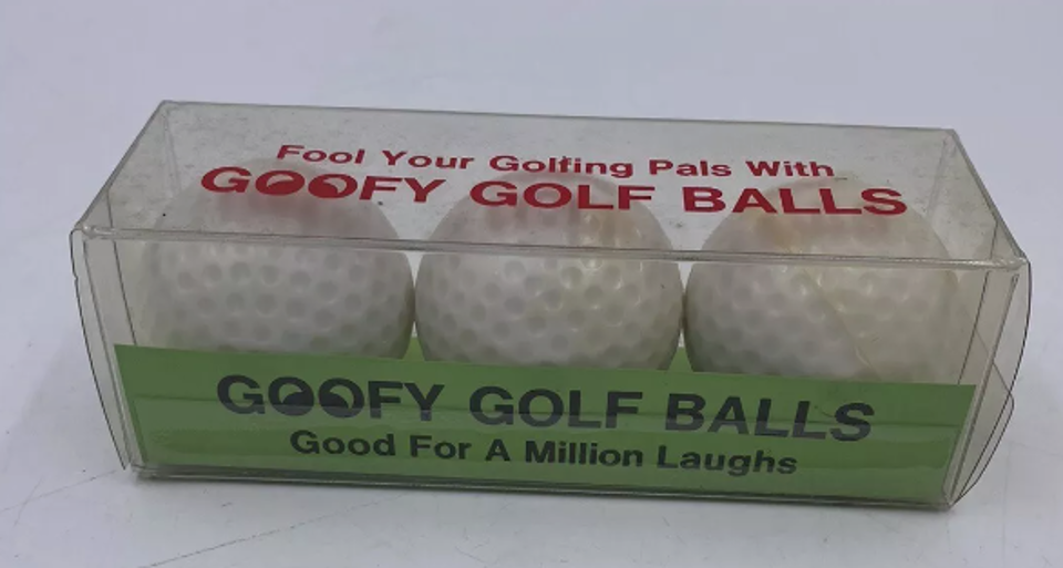 Goofy Golf Balls