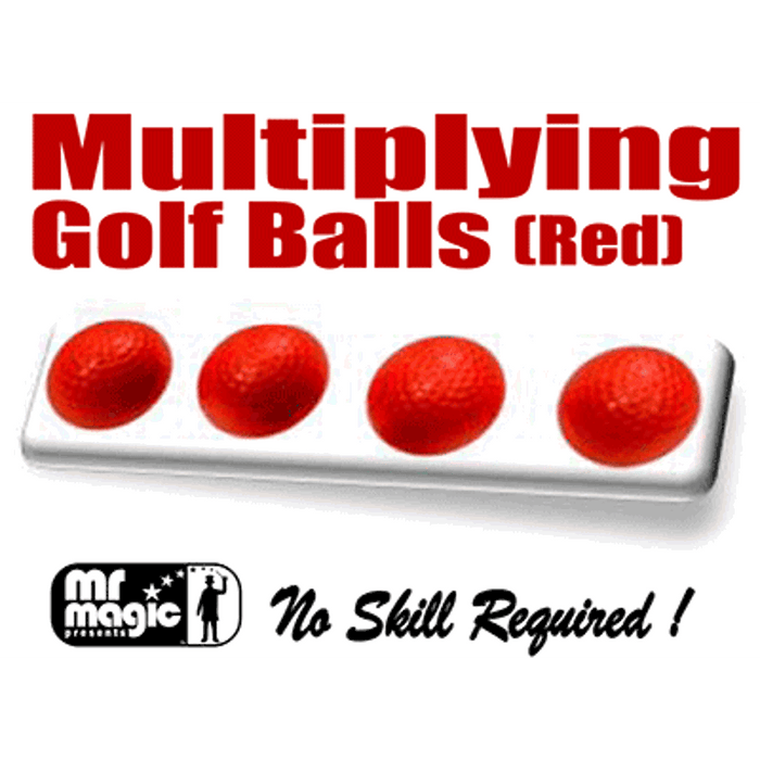 Multiplying Golf Balls (RED) by Mr. Magic