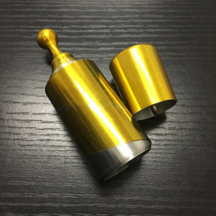 Vanishing Cane Metal Gold and Silver