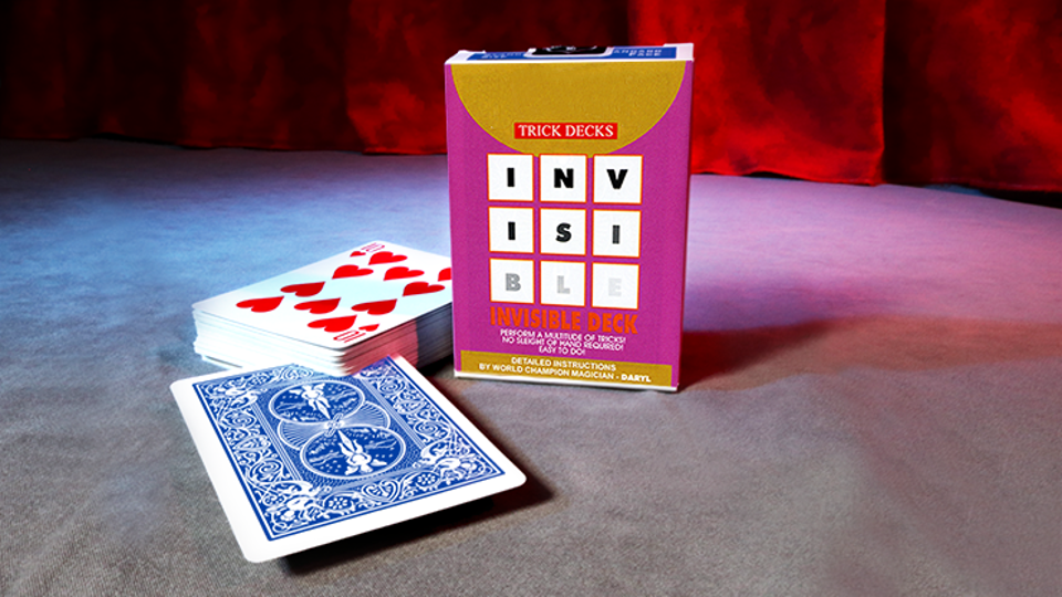Invisible Bicycle Deck-BLUE