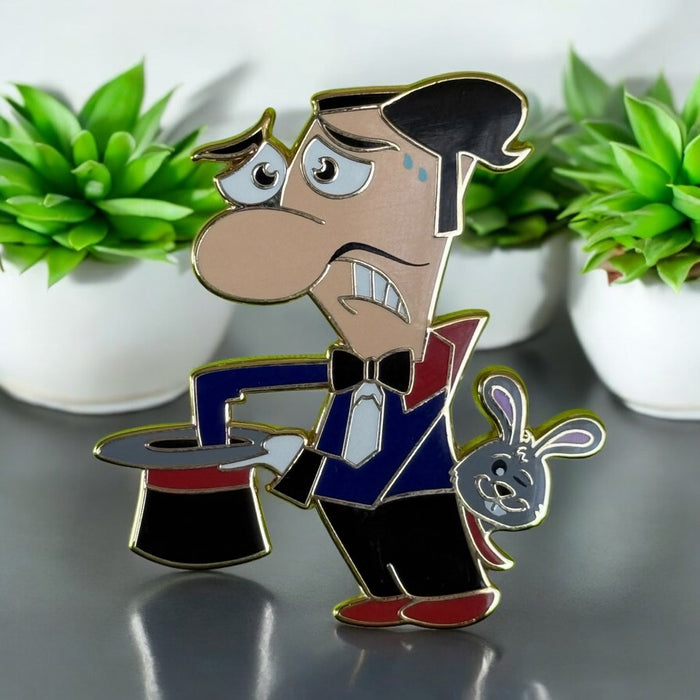 Magician's Lapel Pin (Comical Magician)