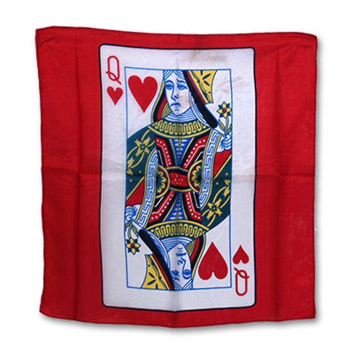 Silk 18 inch (Card Queen of Hearts)