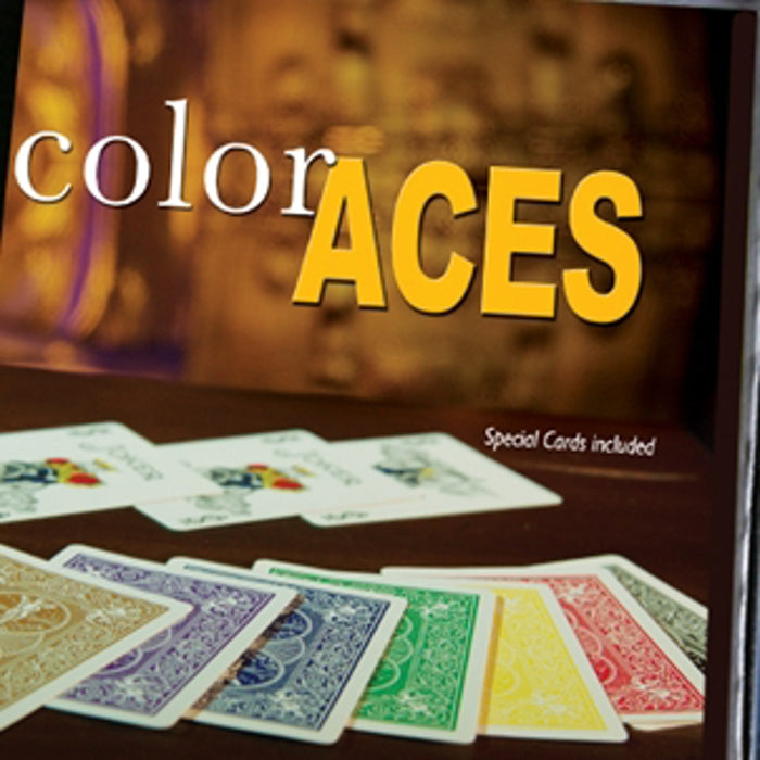 Color Aces- Color Changing Card Trick