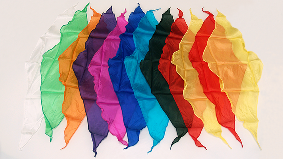 Diamond Cut Silk 18" (Orange)