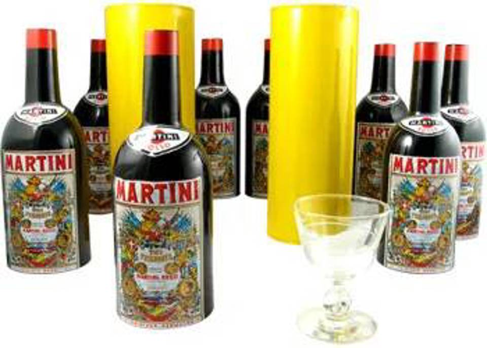 Multiplying Martini Bottle #8
