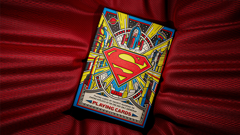 Superman Playing Cards by Theory11