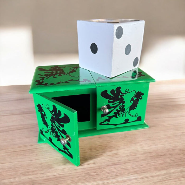 Deluxe Die Box with Double Door Feature