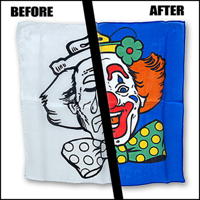 Silk 18 inch (Happy / Sad Clown Silk Set)