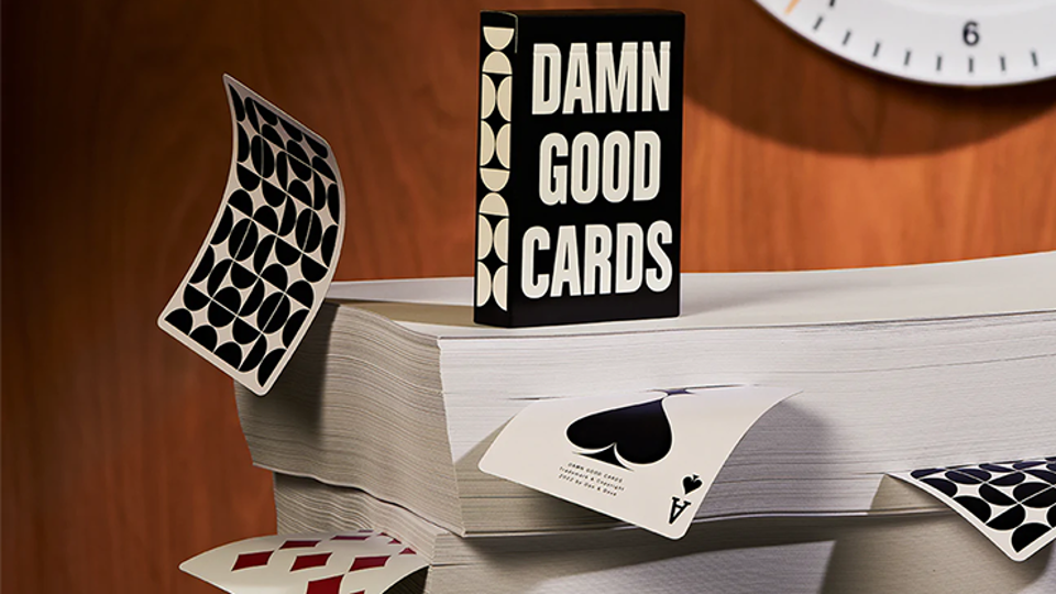 Damn Good Cards No. 1 (Black)