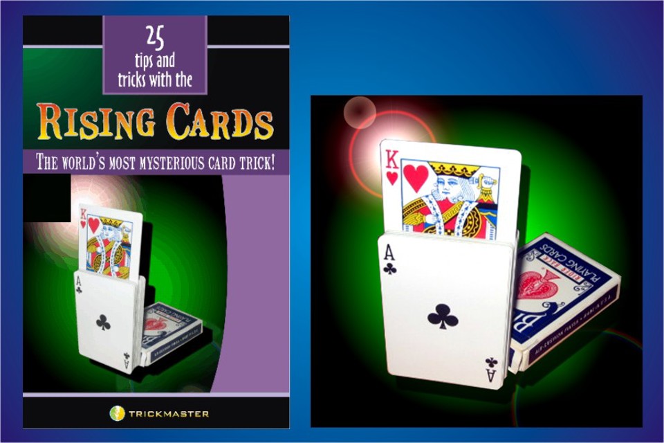 Rising Card Deck (Red) with 25 Tips and Tricks