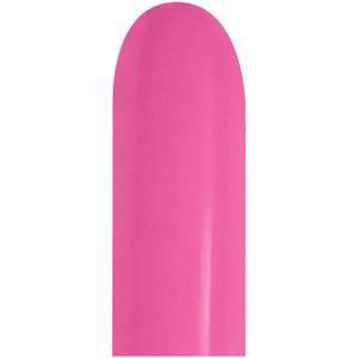 260-Deluxe Fuchsia, Nozzle Up Sempertex Balloons, 50 pcs