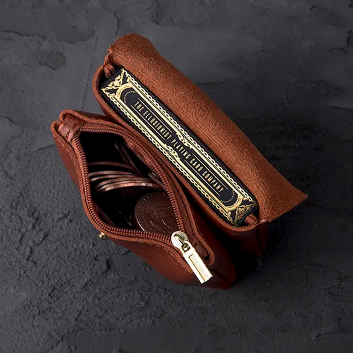 Card and Coin Carrier (Brown)
