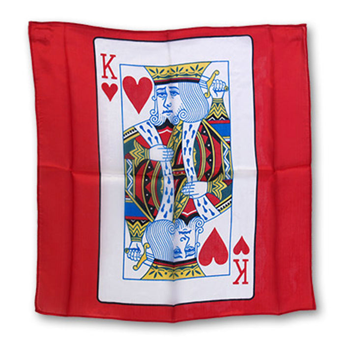 Silk 18 inch (Card King of Hearts)