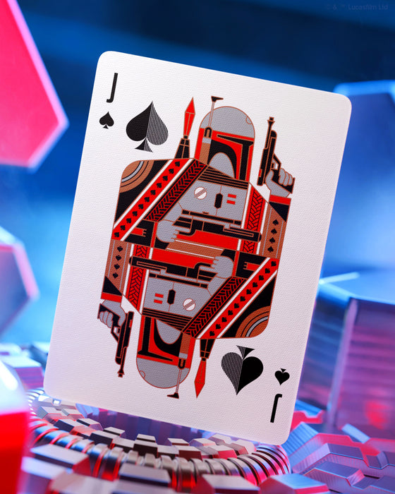 Star Wars Playing Cards Silver Edition-Dark Side