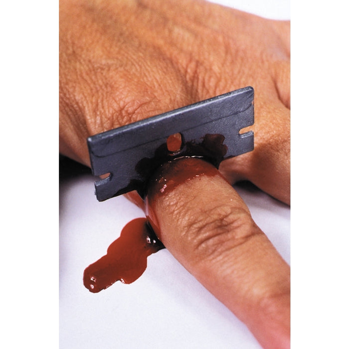 Razor Blade Through Finger