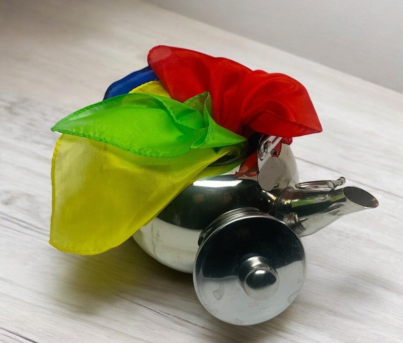 Mini Silver Tea Kettle