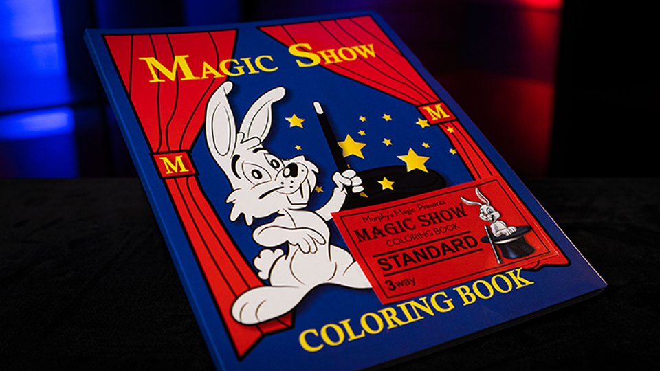 Magic Show Coloring Book- 3 Way
