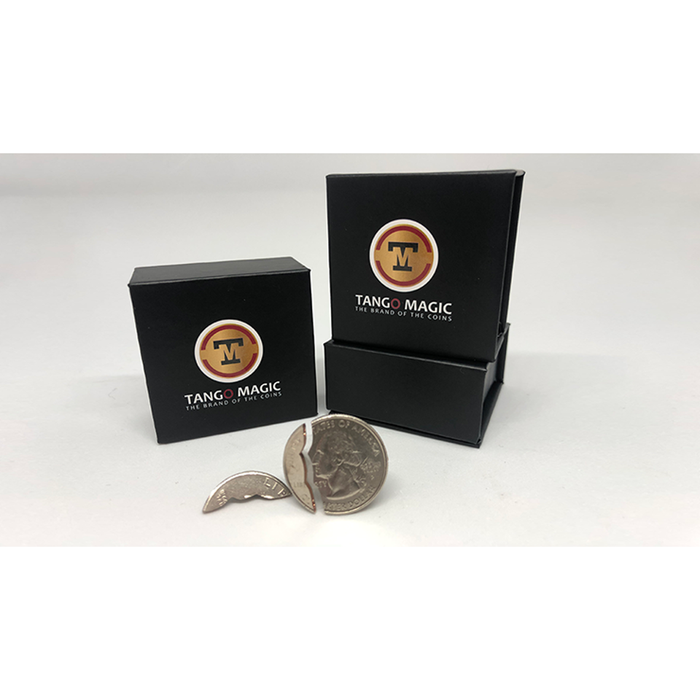 Bite Coin-(US Quarter-Traditional with Extra Piece) by Tango Magic