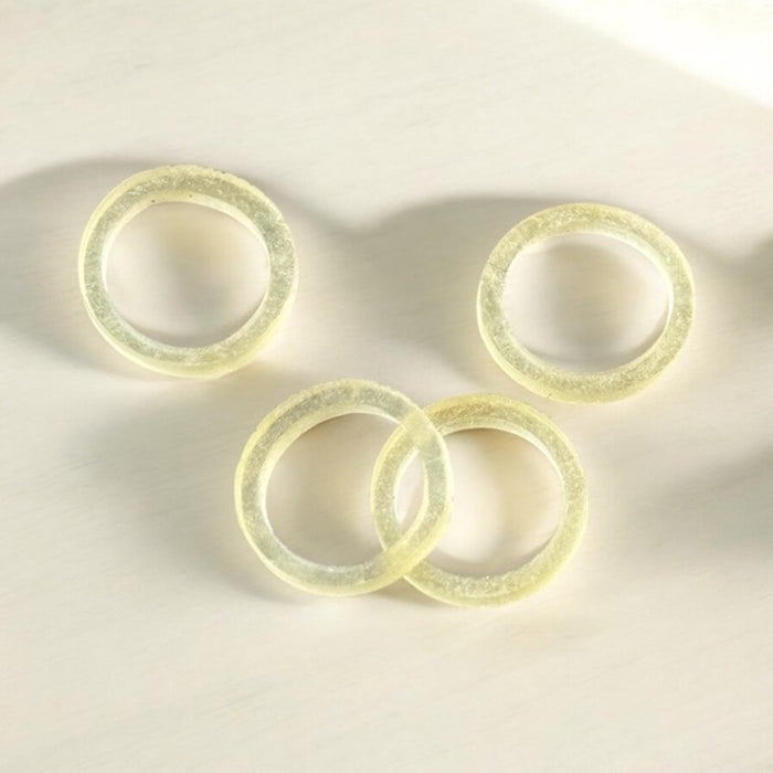 1/8 Inch Rubber Bands for Bite/Folding Coins (Quarter Dollar Size)