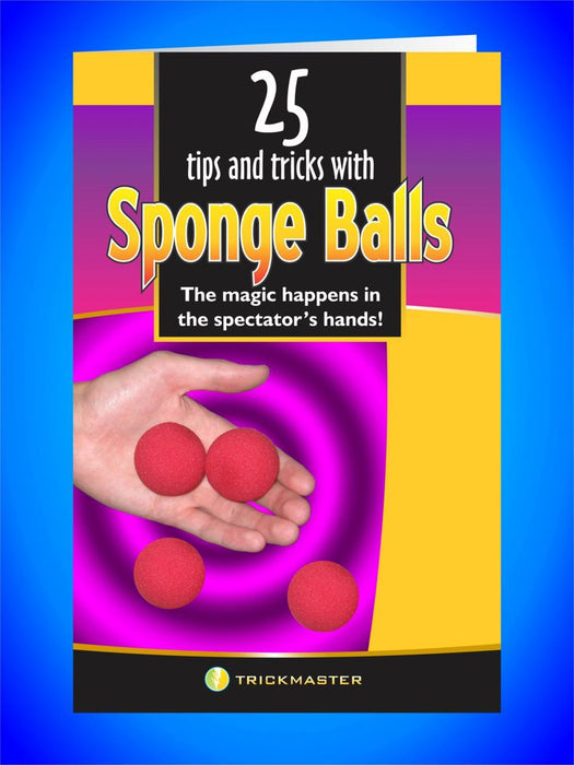 Sponge Balls Booklet