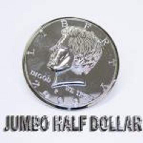 Jumbo Half Dollar Chrome (3 inch)