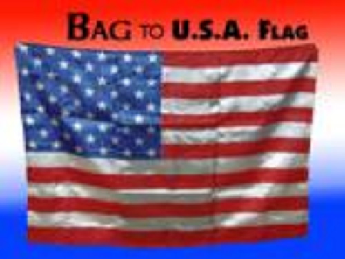 Bag to USA Flag