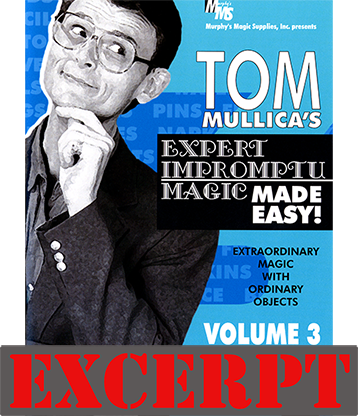 Stern Paper Fold video DOWNLOAD (Excerpt of Mullica Expert Impromptu Magic Made Easy Tom Mullica #3 DVD)