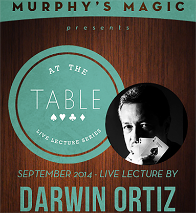 At the Table Live Lecture Darwin Ortiz 9/3/2014 video DOWNLOAD