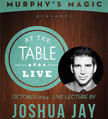At the Table Live Lecture Joshua Jay 10/8/2014 video DOWNLOAD