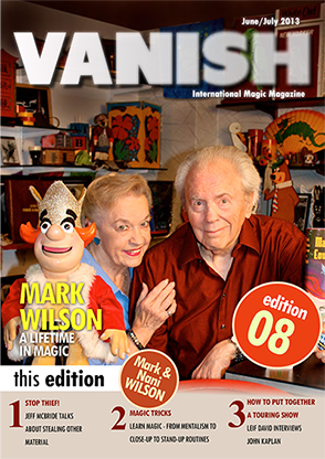 VANISH Magazine June/July 2013 Mark Wilson eBook DOWNLOAD