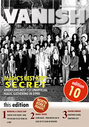 VANISH Magazine October/November 2013 Hal Myers North Korea Visit eBook DOWNLOAD